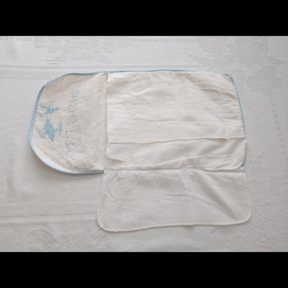 Vintage Embroidered  Silverware Holders Lot of 4 - Picture 10 of 13